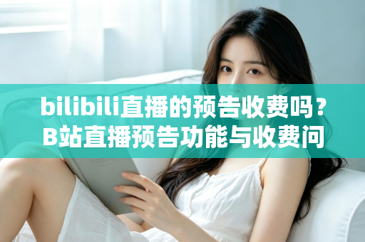 bilibili直播的预告收费吗？B站直播预告功能与收费问题全解析
