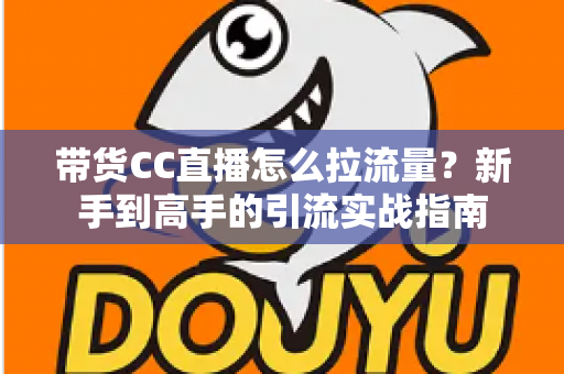 带货CC直播怎么拉流量？新手到高手的引流实战指南
