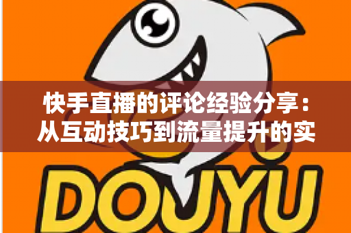 快手直播的评论经验分享：从互动技巧到流量提升的实战全攻略