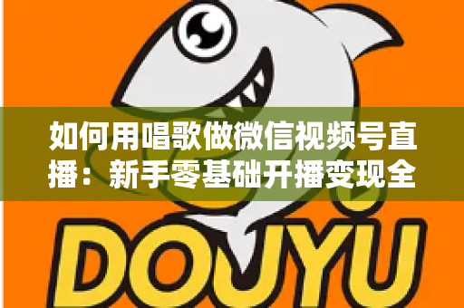 如何用唱歌做微信视频号直播：新手零基础开播变现全攻略
