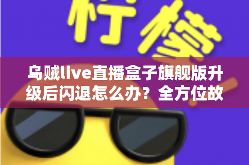 乌贼live直播盒子旗舰版升级后闪退怎么办？全方位故障排查与修复实用指南