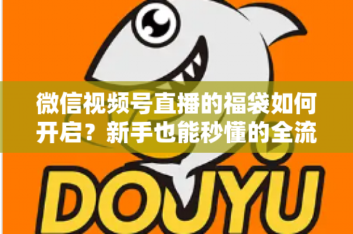 微信视频号直播的福袋如何开启？新手也能秒懂的全流程福袋玩法指南
