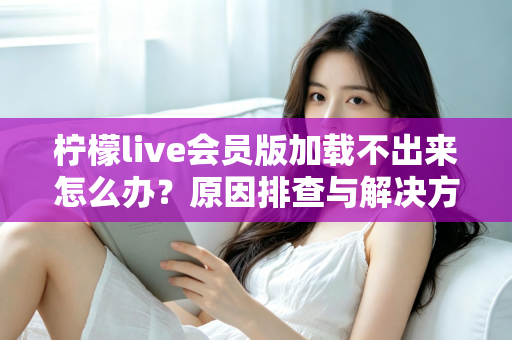 柠檬live会员版加载不出来怎么办？原因排查与解决方法全攻略
