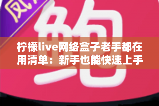 柠檬live网络盒子老手都在用清单：新手也能快速上手的完整优化指南