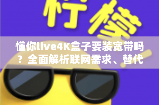 懂你live4K盒子要装宽带吗?全面解析联网需求、替代方案与使用体验 懂你live4K盒子要装宽带吗?全面解析联网需求、替代方案与使用体验